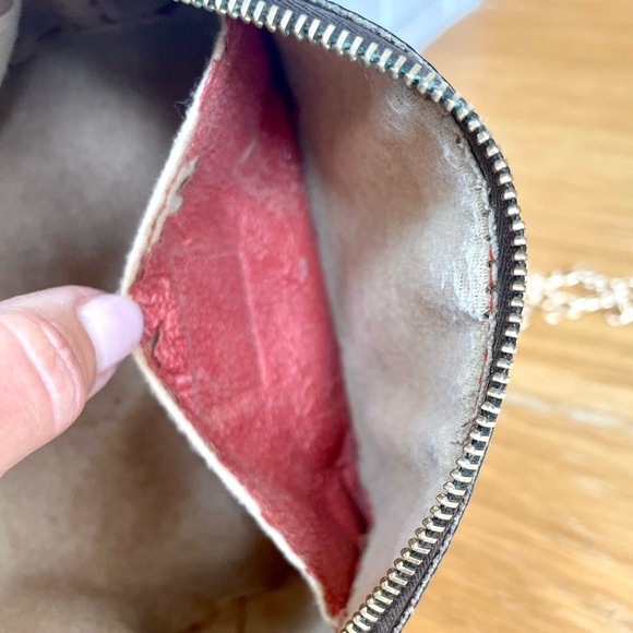 Louis Vuitton Authentic Damier Cosmetic Pouch / Crossbody Bag - Picture 12 of 12